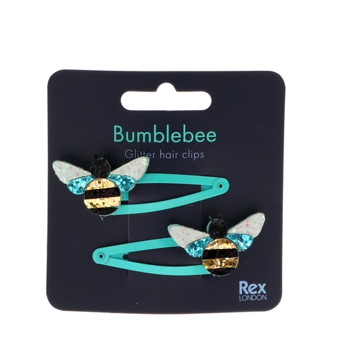 Rex London Hair Clips - Bumblebee 