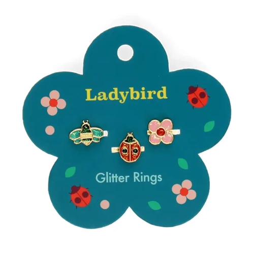 Rex London Glitter Rings 