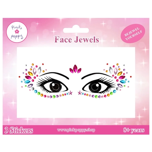 Romantics Bejeweled Face jewels