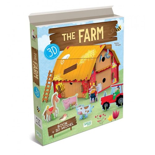 Sassi Junior | 3D Assemble, Build & Book - Farm