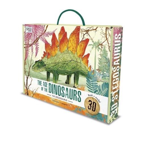 Sassi Junior | The Age of the Dinosaur - Stegosaurus 3D Model and Book