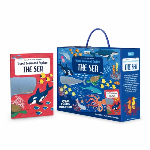Sassi Travel, Learn & Explore The Sea Jigsaw Puzzle 205pc
