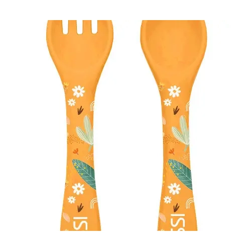Sassi Silicone Cutlery Set - Chompy The Lion