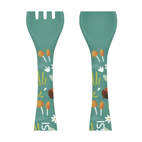 Sassi Silicone Cutlery Set - Crunchy The Fox