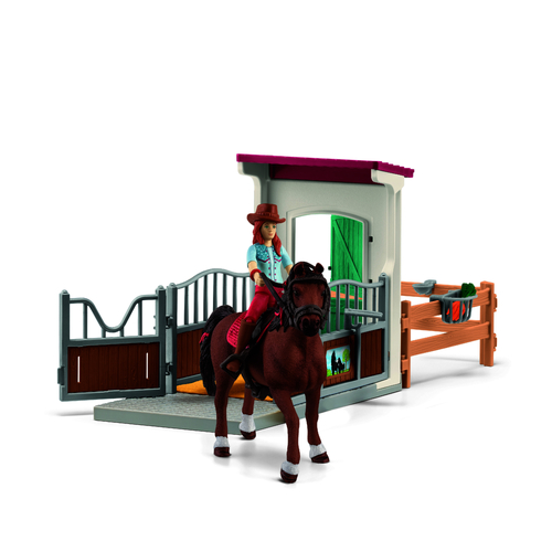 Schleich Horse Box With Hannah & Cayenne