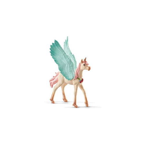Schleich - Decorated unicorn Pegasus, foal