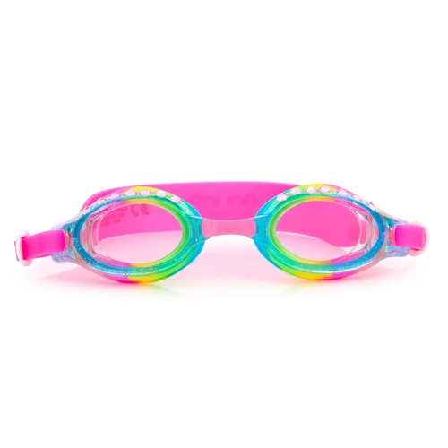 Bling2o - Aqua2ude Glitter Rhinestone Rainbow Swim Googles