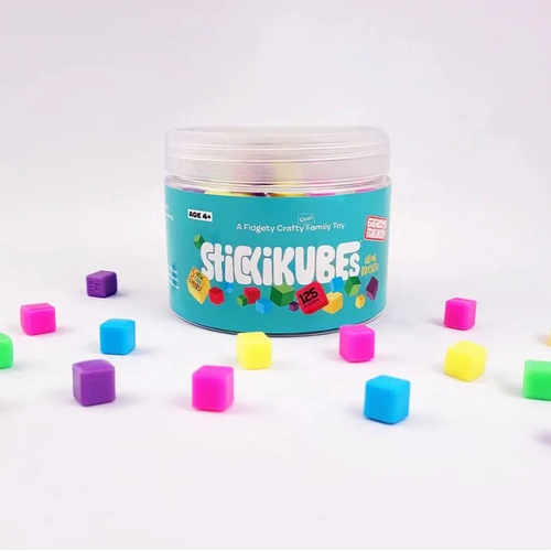 Stickikubes - Neon Bright tub 125 pc