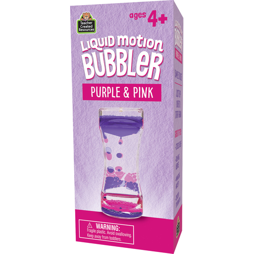 Pink & Purple Liquid Motion Bubbler