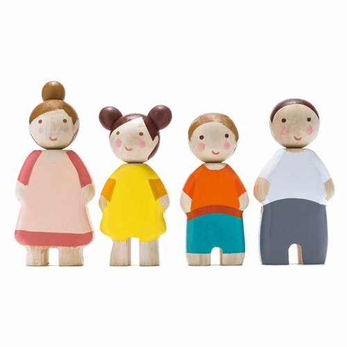 Tender Leaf Toys The Leaf Family - Wooden Toy Doll Family