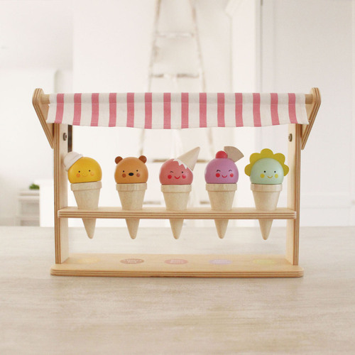 Ice Cream Scoops & smiles