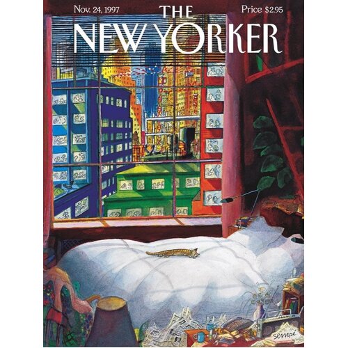 The New York Puzzle Company | New Yorker Cat Nap 1000pc Jigsaw Puzzle
