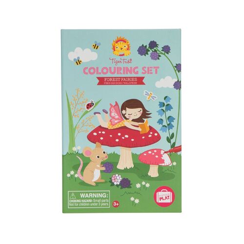 Tiger Tribe Colouring Set - Forest Fairies