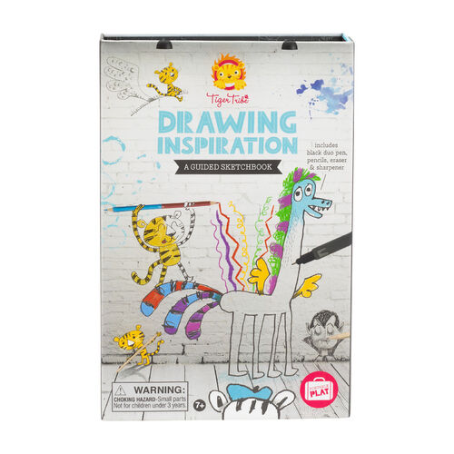 Tiger Tribe Drawing Inspiration - A Guided Sketchbook