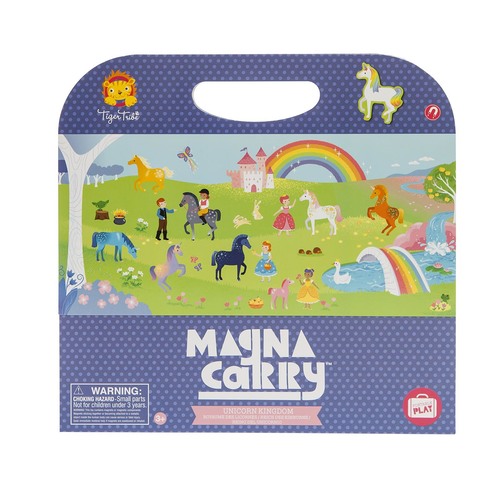 Tiger Tribe Magna Carry - Unicorn Kingdom | Magnetic Playbook