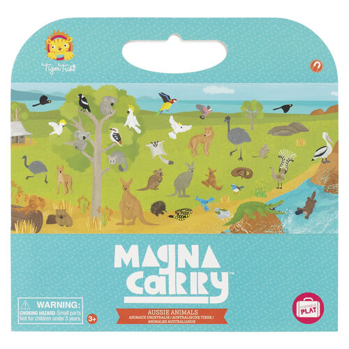 Tiger Tribe Magna Carry - Aussie Animals Magnetic Playbook