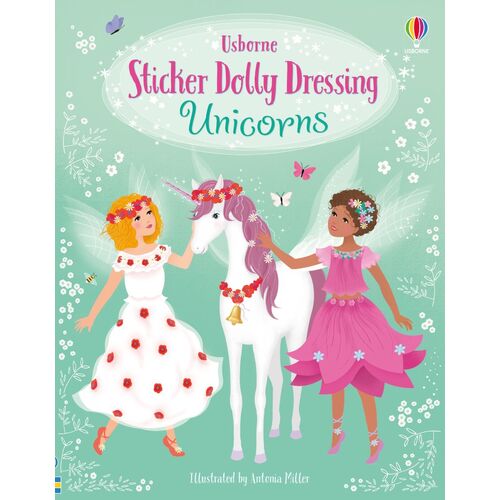 Unicorns Sticker Dolly Dressing Book