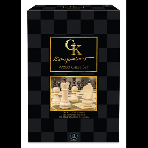 Kasparov Chess Set Wood