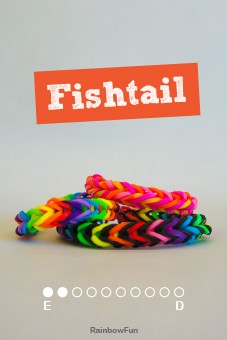Genuine Rainbow Loom Rubber Band Quadfish Bracelet, Custom-Made w/ Choice  of 42 | eBay